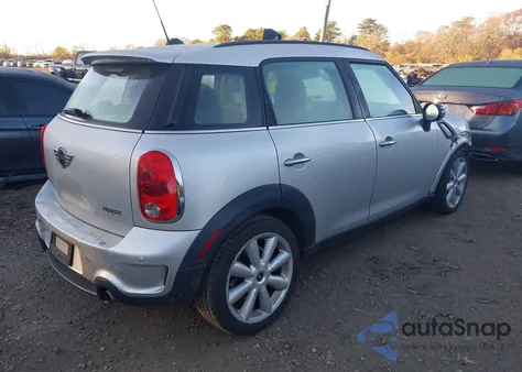 2013 Mini Countryman Cooper S from USA, damaged, VIN WMWZC3C51DWP22617